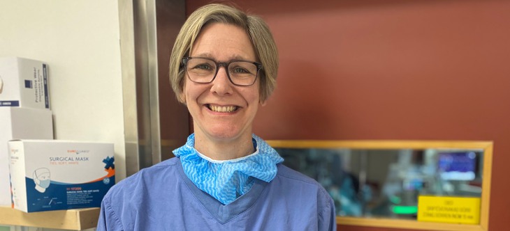 Anestesiläkare Mikaela Jonasson.